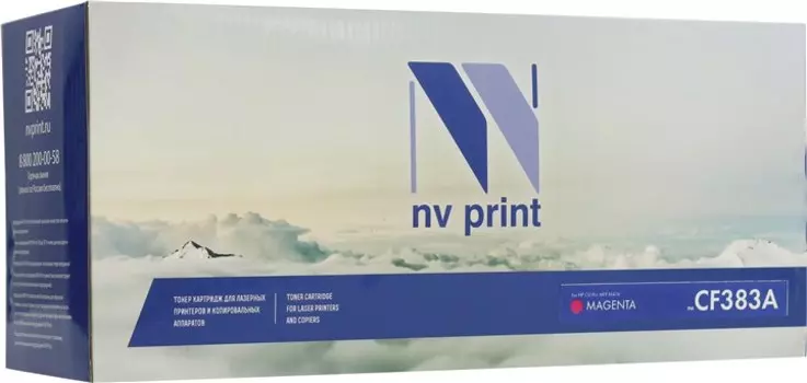 Картридж лазерный NV Print NV-CF383AM (312A), пурпурный, 2700 страниц, совместимый для Color LaserJet Pro MFP M476 series
