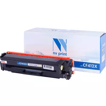 Картридж лазерный NV Print NV-CF412XY (410X/CF412X), желтый, 5000 страниц, совместимый для LJC Pro M377dw/M452nw/M452dn/M477fdn/M477fdw/M477fnw