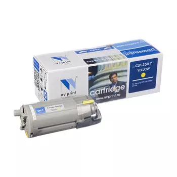 Картридж лазерный NV Print NV-CLPY350AY (CLP-Y350A), желтый, 2000 страниц, совместимый, для Samsung CLP-350N