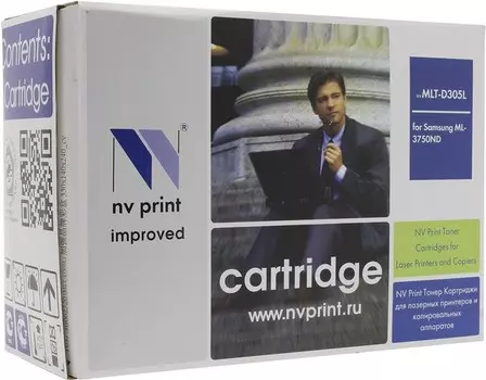 Картридж лазерный NV Print NV-MLTD305L (MLT-D305L), черный, 15000 страниц, совместимый для Samsung ML-3750ND