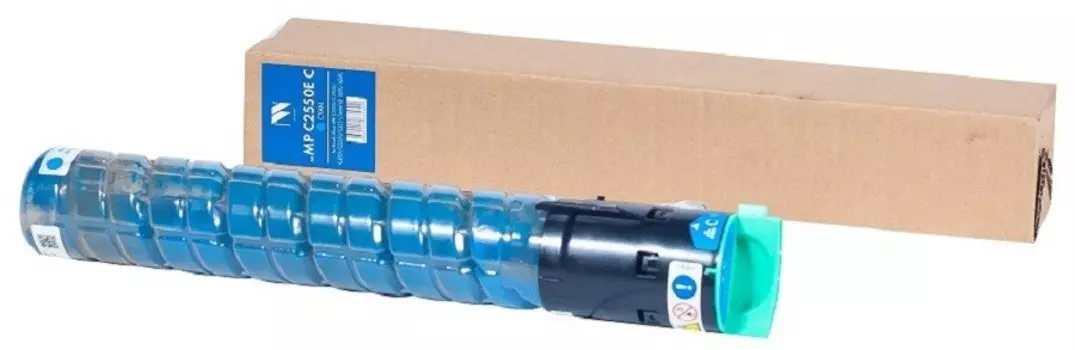 Картридж лазерный NV Print NV-MPC2550EC (MPC 2550EC/841197), голубой, 5500 страниц, совместимый для Ricoh Aficio MP C2051/C2551/C2050/C2050/C2551, Lanier LD 625C/620C