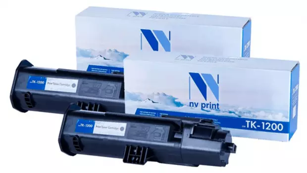 Картридж лазерный NV Print NV-TK1200-SET2 (TK-1200/1T02VP0RU0), черный, 3000 страниц, 2 шт., совместимый для Kyocera Ecosys M2235dn/ M2735dn/ M2835dw/ P2335d/ P2335dn/ P2335dw