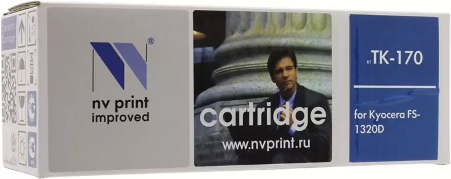 Картридж лазерный NV Print NV-TK170 (TK-170), черный, 7200 страниц, совместимый для Kyocera FS-1320D, FS-1320DN, FS-1370DN, ECOSYS P2135d, ECOSYS P2135dn