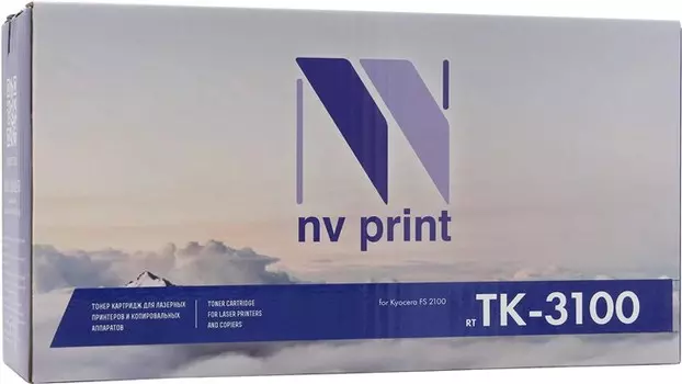 Картридж лазерный NV Print NV-TK3100 (TK-3100), черный, 12500 страниц, совместимый для Kyocera FS-2100D, FS-2100DN, ECOSYS M3040dn, ECOSYS M3540dn