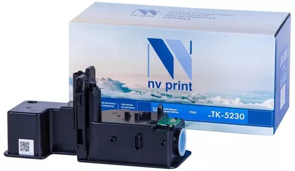 Картридж лазерный NV Print NV-TK5230C (TK-5230C/1T02R9CNL0), голубой, 2200 страниц, совместимый для Kyocera ECOSYS P5021cdw/P5021cdn/M5521cdw/M5521cdn
