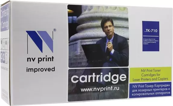 Картридж лазерный NV Print NV-TK710 (TK-710), черный, 40000 страниц, совместимый для Kyocera FS-9130DN, FS-9530DN