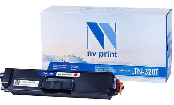 Картридж лазерный NV Print NV-TN320TM (TN-320M), пурпурный, 1500 страниц, совместимый для Brother HL-4140CN/4150CDN/4570CDW/DPC-9055CDN/9270CDN/MFC-9460CDN/9465CDN/9970CDN