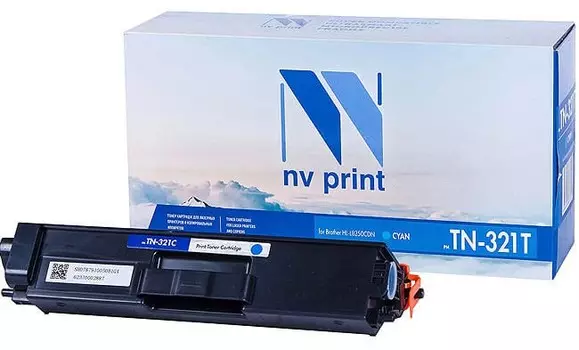 Картридж лазерный NV Print NV-TN321TC (TN-321C), голубой, 1500 страниц, совместимый для Brother HL-L8250CDN