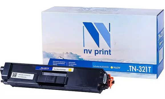 Картридж лазерный NV Print NV-TN321TY (TN-321Y), желтый, 1500 страниц, совместимый для Brother HL-L8250CDN
