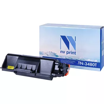 Картридж лазерный NV Print NV-TN3480T (TN3480), черный, 8000 страниц, совместимый для Brother HL-L5000D/L5100DN/L5100DNT/L5200DW/L5200DWT/L6250DN/L6300DW/L6300DWT/L6400DW/L6400DWT/DCP-L5500DN/L6600DW/MFC-L5700DN/L5750DW/L6800DW/L6800DWT/L6900DW/L6900DWT