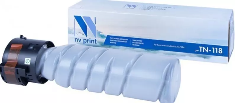 Картридж лазерный NV Print NV-TN-118 (TN-118/A3VW050), черный, 9000 страниц, совместимый для Konica Minolta bizhub 215/226