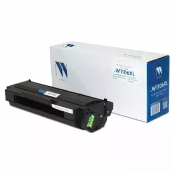 Картридж лазерный NV Print NV-W1106XL (W1106XL), черный, 5000 страниц, совместимый для LaserJet 107a/107w/135w/135a/137fnw