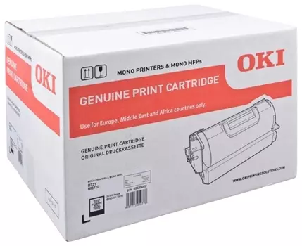 Картридж лазерный OKI 45439002, черный, 36000 страниц, оригинальный для OKI B731/MB770