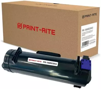 Картридж лазерный Print-Rite PR-106R03943 (106R03943), черный, 25900 страниц, совместимый для Xerox VersaLink B600/B605/B610/B615