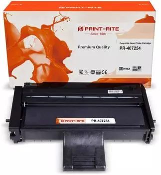 Картридж лазерный Print-Rite PR-407254 (SP 201HE/407254), черный, 2600 страниц, совместимый для Ricoh SP-202, SP-220, SP201, SP204, SP211, SP213, SP220