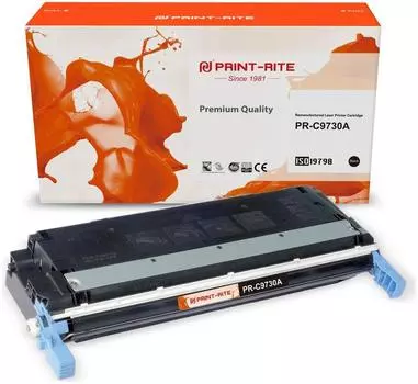 Картридж лазерный Print-Rite PR-C9730A (№645A/C9730A), черный, 13000 страниц, совместимый для CLJ5500/5550