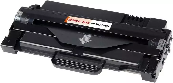 Картридж лазерный Print-Rite PR-MLT-D105L (MLT-D105L), черный, 2500 страниц, совместимый для Samsung ML-1600, ML-1910, ML-1911, ML-1915, ML-2525, ML-2540, ML-2580, SCX-4600, SCX-4601, SCX-4605, SCX-4610, SCX-4623, SCX-4655