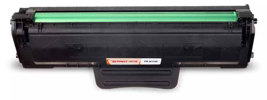 Картридж лазерный Print-Rite PR-W1106 (W1106A), черный, 1000 страниц, совместимый для 107/135a/135r/135w/137fnw