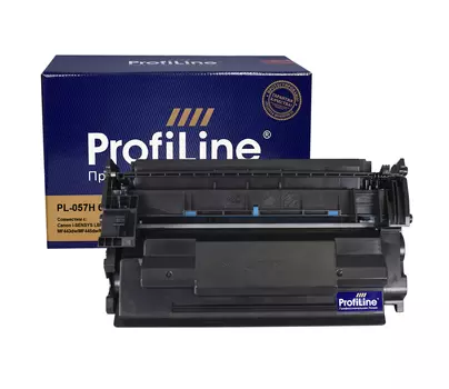 Картридж лазерный ProfiLine PL-057H (057H/3010C002), черный, 10000 страниц, совместимый для Canon i-SENSYS LBP223dw / LBP226dw / LBP228x / MF443dw / MF445dw / MF446x / MF449x без чипа