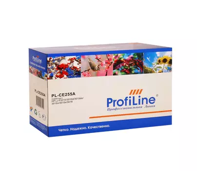 Картридж лазерный ProfiLine PL-CE255A (CE255A), черный, 6000 страниц, совместимый для LJ P3010/3015d/3015dn/3015n/3015x/3016/MFP M525