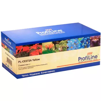 Картридж лазерный ProfiLine PL-CE272A (CE272A), желтый, 15000 страниц, совместимый для LaserJet CP5525