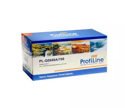 Картридж лазерный ProfiLine PL-Q5949A/708 (Q5949A/708), черный, 2500 страниц, совместимый, для LJ 1160/1320/1320N/3390/3392/Canon LBP 3300
