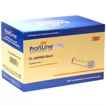 Картридж лазерный ProfiLine PL-Q5950A (Q5950A), черный, 11000 страниц, совместимый, для Color LJ 4700/4700n/4700dn/4700dtn, черный (TRH349BPFJ)