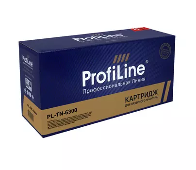 Картридж лазерный ProfiLine PL-TN-6300 (TN-6300), черный, 3000 страниц, совместимый для Brother HL-1030/HL-1230/HL-1240/HL-1250/HL-1270/HL-1430/HL-1440/HL-1450/HL-1470/HL-P2500/FAX-4750/FAX-5750/FAX-8350/FAX-8360/FAX-8750/IntelliFAX-4100/IntelliFAX-4750/IntelliFAX-5750/MFC-8350/MFC-8750/MFC-9600/MFC-9650/MFC-9660/MFC-9750/MFC-9760/MFC-9850/MFC-9860/MFC-9870/MFC-9880 с чипом