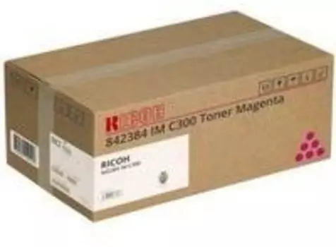 Картридж лазерный Ricoh 842384, пурпурный, 10300 страниц, оригинальный для Ricoh IMC300/400