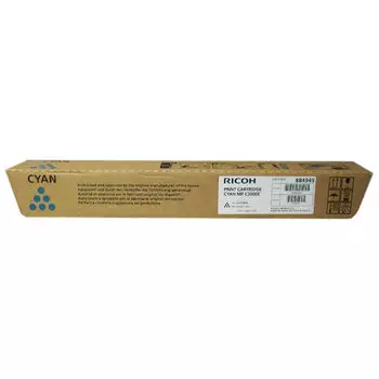 Картридж лазерный Ricoh MPC3000E/842033/884949, голубой, 15000 страниц, оригинальный для Ricoh Aficio MP C2000/C2500/C3000