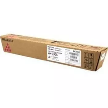 Картридж лазерный Ricoh MPC305E/842081, пурпурный, 4000 страниц, оригинальный для Ricoh Aficio MPC305SP/SPF