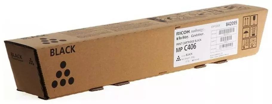 Картридж лазерный Ricoh MPC406/842095, черный, 17000 страниц, оригинальный для Ricoh MPC306/406/307