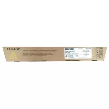 Картридж лазерный Ricoh MPC5501E/841457/842049, желтый, 18000 страниц, оригинальный для Ricoh Aficio MP C4501/C5501