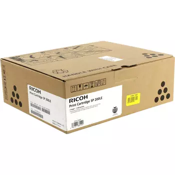 Картридж лазерный Ricoh SP200LE/407263, черный, 1500 страниц, оригинальный для Ricoh SP210/SP212w/SP212SFNw/SP200N/SP200S/SP202SN/SP203SF/SP203SFN/SP203SFNw/SP210SF/SP212SFw/SP210SU/SP212SUw