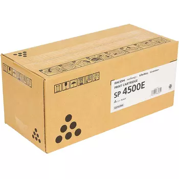 Картридж лазерный Ricoh SP4500E/407340, черный, 6000 страниц, оригинальный для Ricoh SP 4510DN / 4510SF / 3600DN / 3600SF / 3610SF