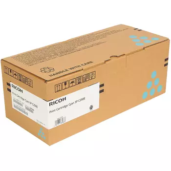 Картридж лазерный Ricoh SPC250E C/407544, голубой, 1600 страниц, оригинальный для Ricoh Aficio SP C250DN / C250SF