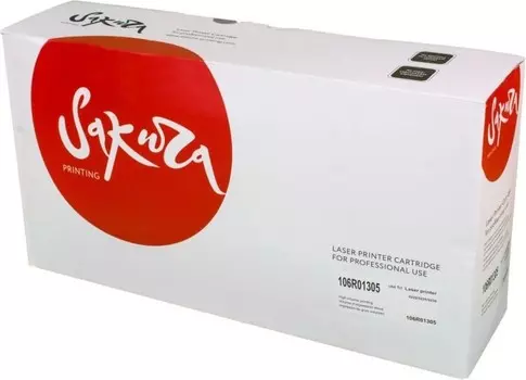 Картридж лазерный Sakura SA106R01305 (106R01305), черный, 30000 страниц, совместимый для Xerox WC 5225 / 5230