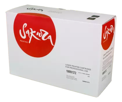 Картридж лазерный Sakura SA106R01372 (106R01372), черный, 20000 страниц, совместимый для Xerox Phaser 3600
