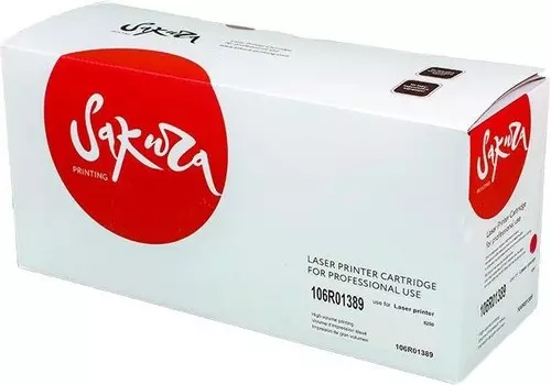 Картридж лазерный SAKURA SA106R01389 (106R01389), пурпурный, 2200 страниц, совместимый, для Xerox Phaser 6280
