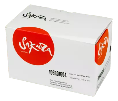 Картридж лазерный Sakura SA106R01604 (106R01604), черный, 3000 страниц, совместимый для Xerox Phaser 6500/WC 6505