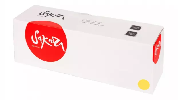 Картридж лазерный Sakura SA106R02608 (106R02608), желтый, 4500 страниц, совместимый для Xerox Phaser 7100