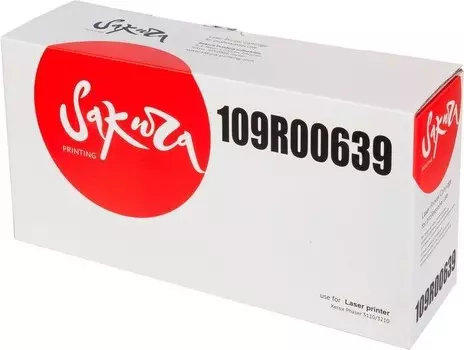 Картридж лазерный Sakura SA109R00639 (109R00639), черный, 3000 страниц, совместимый для Xerox ML1210/Phaser 3110/3210
