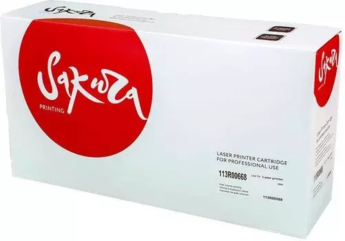 Картридж лазерный Sakura SA113R00668, черный, 30000 страниц, совместимый для Xerox Phaser 5500