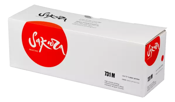 Картридж лазерный Sakura SA731M (731M/6270B002), пурпурный, 1500 страниц, совместимый для Canon i-sensys LBP7100C/7110C