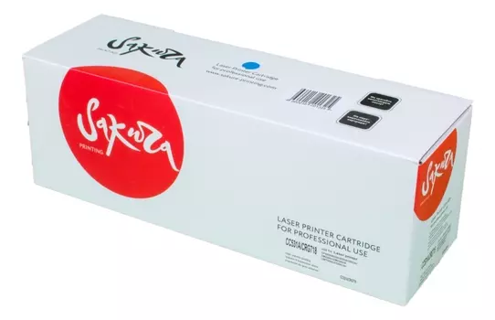 Картридж лазерный Sakura SACC531A/CRG718C (CC531A/CRG718C), голубой, 2800 страниц, совместимый для Color LaserJet CP2025/CP2025n/CP2025dn/CP2025, MFP CM2320fxi/CM2320n/CM2320nf