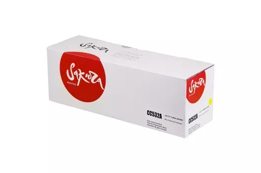 Картридж лазерный Sakura SACC532A (№304A/CC532A), желтый, 2800 страниц, совместимый для CLJ CM2320fxiMFP/CM2320nMFP/ CM2320nfMFP/CP2025/CP2025n/CP2025dn/CP2025x без чипа