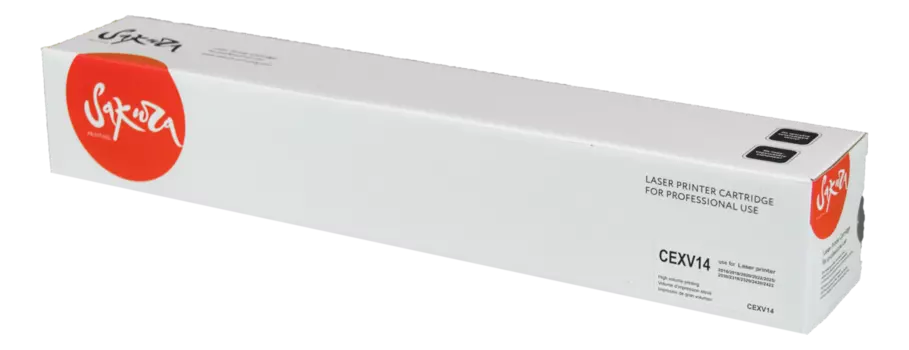 Картридж лазерный Sakura SACEXV14 (C-EXV14), черный, 8500 страниц, совместимый для Canon iR2016, iR2016i, iR2016J, iR2018, iR2018i, iR2020, iR2020i, iR2022, iR2022i, iR2025, iR2025i, iR2030, iR2030i
