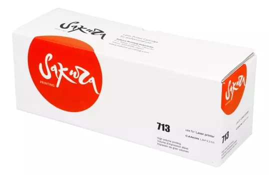 Картридж лазерный Sakura SACRG713/CB436A (CRG713), черный, 2000 страниц, совместимый для Canon LBP3250, LJ P1505/M1120mfp/M1522mfp