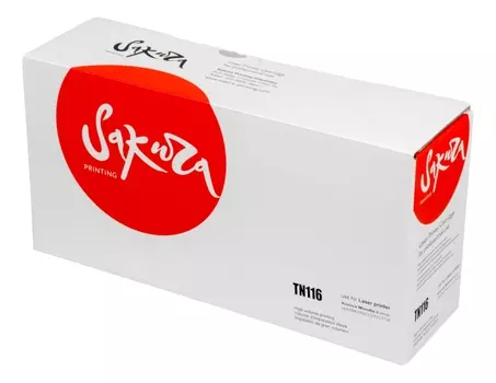 Картридж лазерный Sakura SAKMTN-116 (KMTN-116/A1UC050), черный, 11000 страниц, совместимый для Konica Minolta bizhub 164/165/185 без чипа