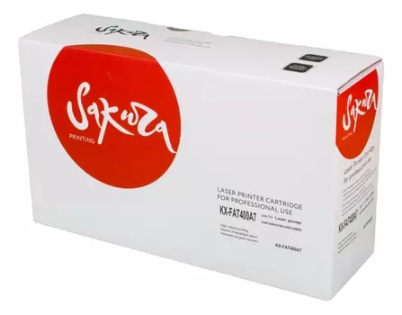 Картридж лазерный Sakura SAKXFAT400A7 (KX-FAT400A7), черный, 1800 страниц, совместимый для Panasonic KX-MB1500RU, KX-MB1520RU, KX-MB1530RU, KX-MB1536RU